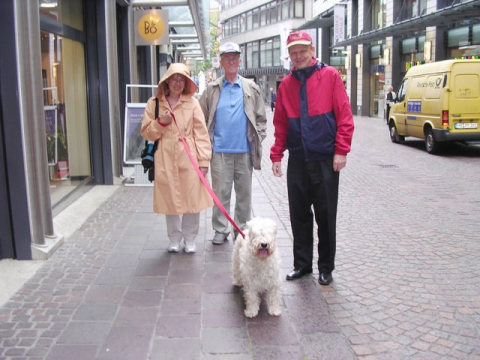 Roberta, Dad and Pete